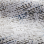 Rayures de Rêverie en Velours Tapis