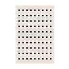 Prairie balayée par le vent Blanc Tapis