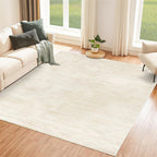 Velours Aube Blanc Tapis