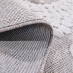 Fluffy Quiet Reverie Sheep Woven Rug ideal for children's cozy spaces.