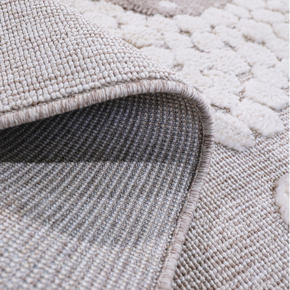 Fluffy Quiet Reverie Sheep Woven Rug ideal for children's cozy spaces.