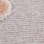 Soft texture of Quiet Lullaby Deer Woven Rug with gentle fawn design.