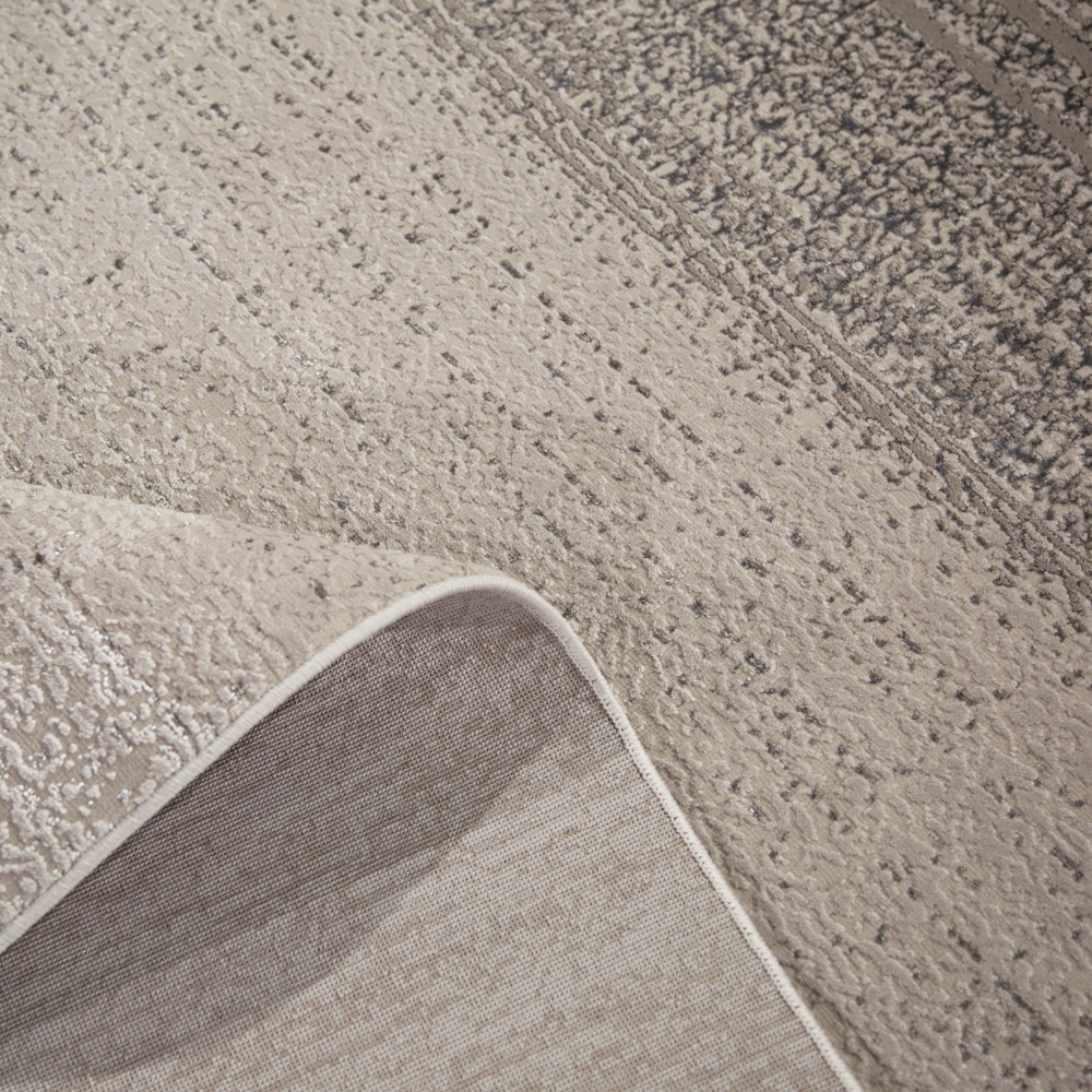 Quinn Abstract Textured Rug with intricate design in neutral shades