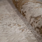 Vera Abstract Textured Rug in soft neutral tones for contemporary interiors