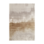 Eden Abstract Textured Rug in beige and taupe hues, perfect for modern home decor.