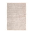 Cleo Checkered Textured Rug in neutral tones