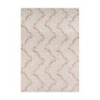 Zigzag patterned textured rug for stylish home decor