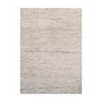 Olive abstract textured rug with wave pattern, perfect for home decor.