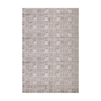 Beige Echo Checkered Textured Rug for stylish home decor