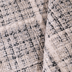 Ridge checkered textured rug in neutral colors for modern interiors
