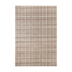 Theo Checkered Textured Rug in neutral colors