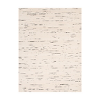 Marlow Abstract Textured Rug in cream and black, modern design, washable