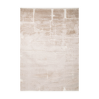 Beige geometric textured rug for elegant home decor