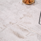 Soft beige geometric rug ideal for stylish home interiors