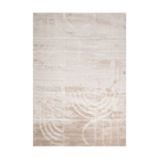 Callidora geometric textured rug in light color for stylish home decor