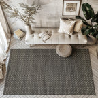 Révérence Silencieuse Moderne Tapis